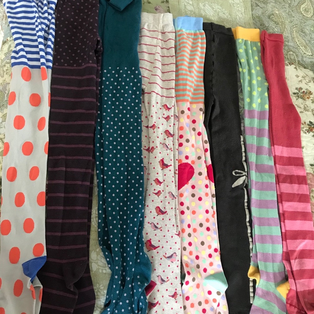 Matilda Jane tights size 8-10, selling as a lot